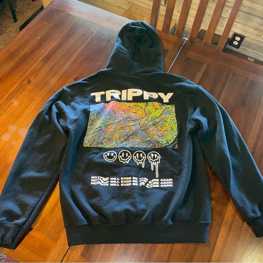 Poison Trippy Hoodie!! Psychedelic Sweatshirt! - Picture 8 of 14